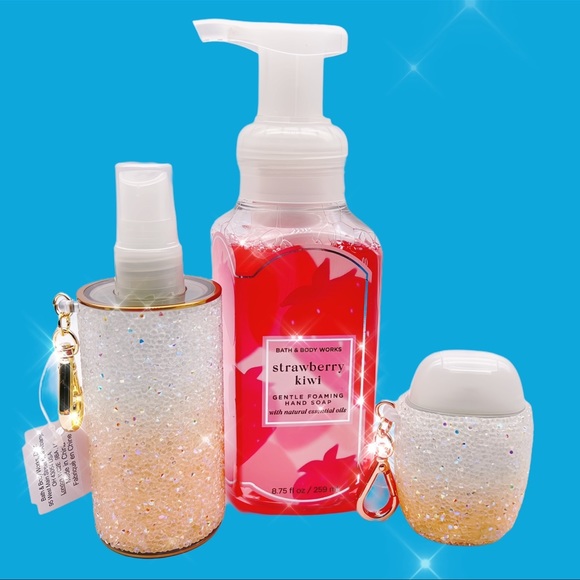 BBW 🍓 Strawberry Kiwi 🥝 elegant set - Picture 2 of 3